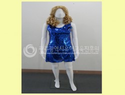 2행사-스팽글 원피스(블루) 사진