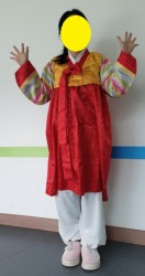 3전통-색동 여자 한복 (s~m) 사진