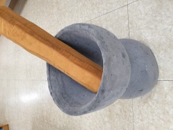 절구와 공이 세트 사진